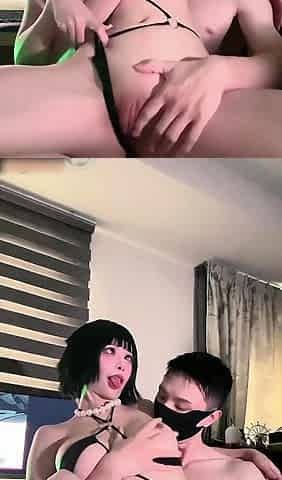 Brunette fucking hot teen blowjob hardcore