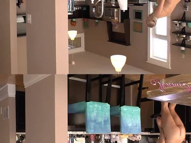 Busty MILF horny solo video