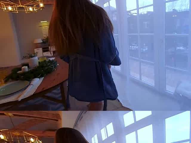 Bathrobe Beauty