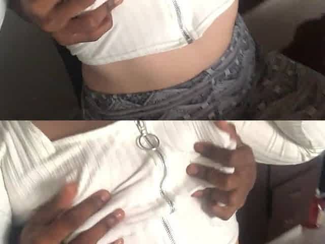 PAWG big beautiful woman Titty Tease with 11 Inch BBC elKonguito