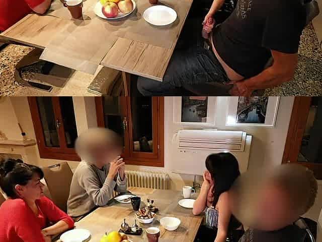 PUBLIC EXTRAORDINARY! HAWT ROD MADE TO CUM BENEATH THE TABLE
