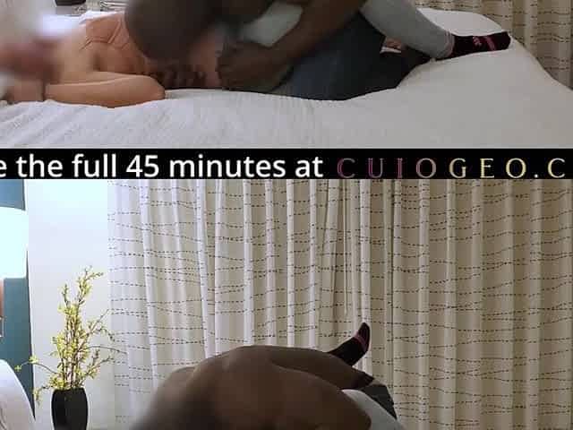 Cuck hubby watches wife get banged by BBC in hotel room that guy paid for
