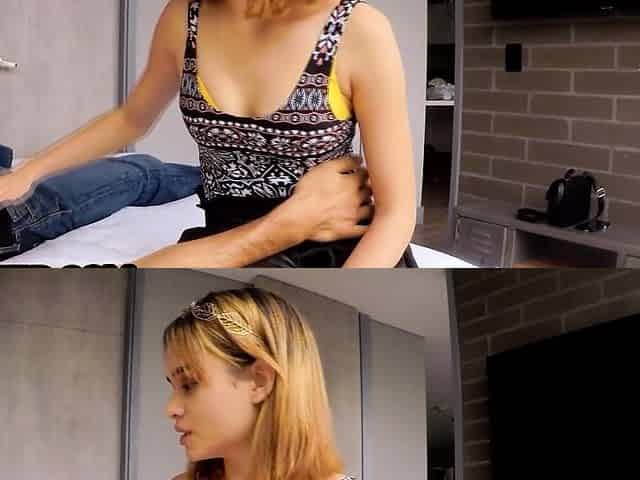 LATINA TEEN choose ANAL over her boyfriend