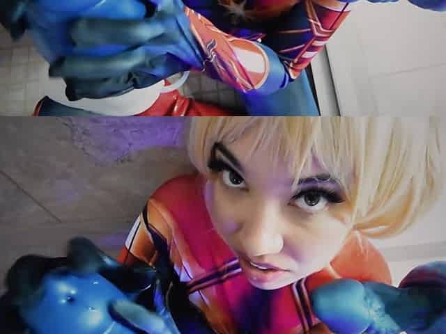 Captain Marvel Alien Gangbang