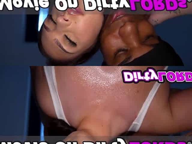 Bringing Large Melons And Overweight Booty For A Obscene Massage