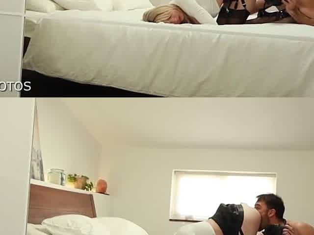 Scu Fotos And Angie Lynx - Rough Anal Fuck With Big Cock Cum In Her Mouth