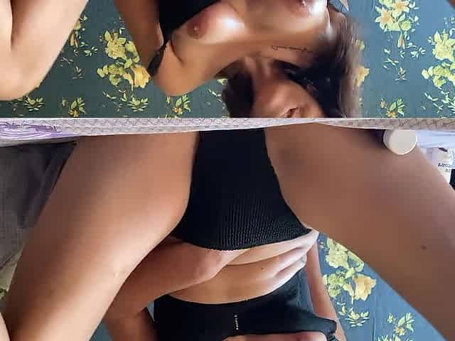 Hard anal! Dp! Cute cums hard