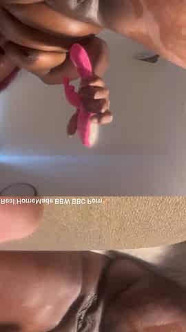 Fingering Fucking My Black Fat Pussy Squirting Orgasms