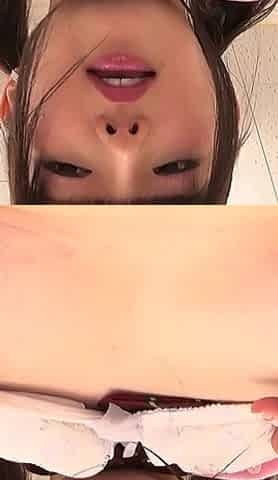 School Uniform POV Nipple Obsession: Ria Misaka Twists Swollen Pink Nubs and Pumps Her Breasts Until She Throbs and Aches.