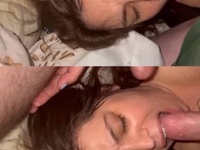 Cuckold shares big titted wife