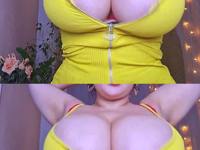 Big boobs milf masturbates with her dildo