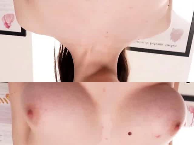 Hazel Moore, a stunning petite young woman, visits the