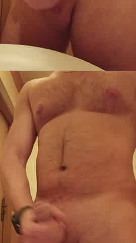Solo man wanking hotel toilet cum