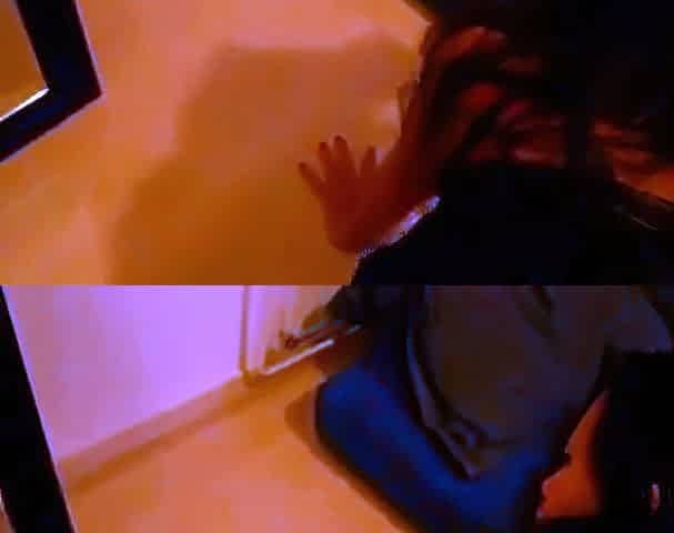 Interracial anal creampie with Asian amateur and Black male.