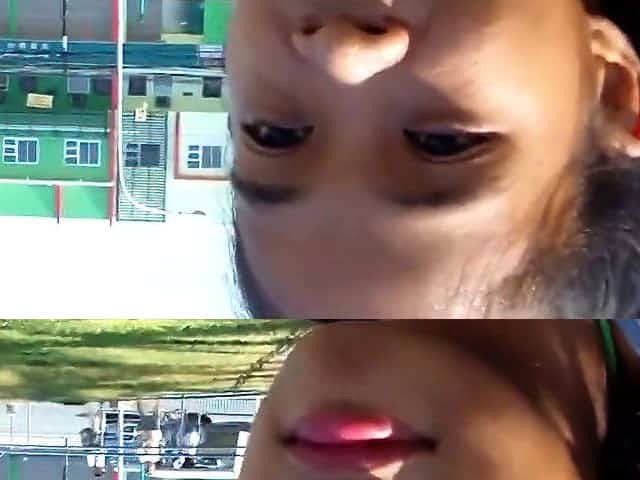 Innocent Asian engulfing white cock for the first time