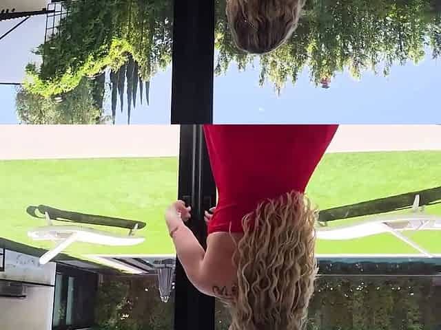 Katalina Kyle Outdoor Blowjob Reverse Cowgirl