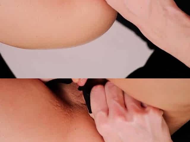 AMATEUR BLONDE TEEN GIVES SENSUAL BLOWJOB - CUM-FILLED MOUTH