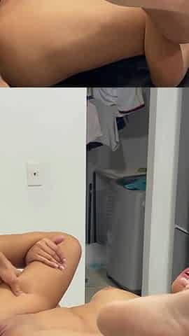I Shove My Huge, Rich Cock Into My Sexy Big Ass Stepsister Through Her Tight Pussy to Bring Her Horniness Down