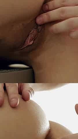 Lovely teen gets anally screwed