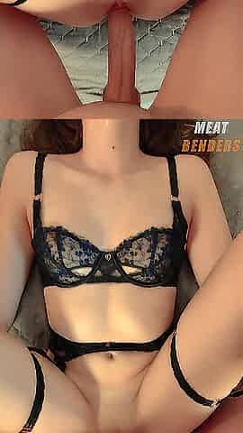 hawt brunette hair sweetheart - large jock queefy vagina