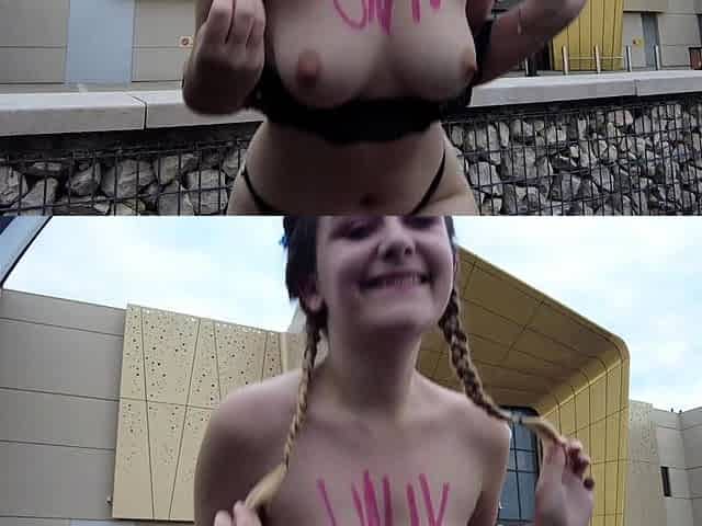 Amateur teen outdoor sex