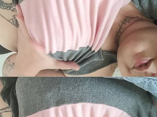Preparing My Boobs to Give You Milk (no Talking)