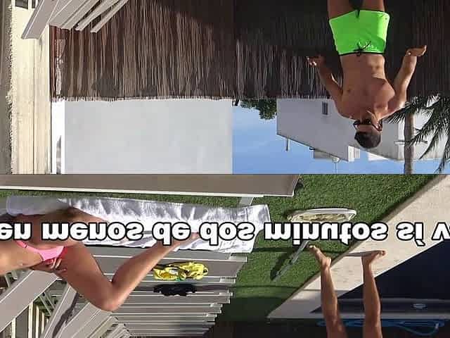 Brazilian Cheating Wife Gets Fucked By The Swimming Pool