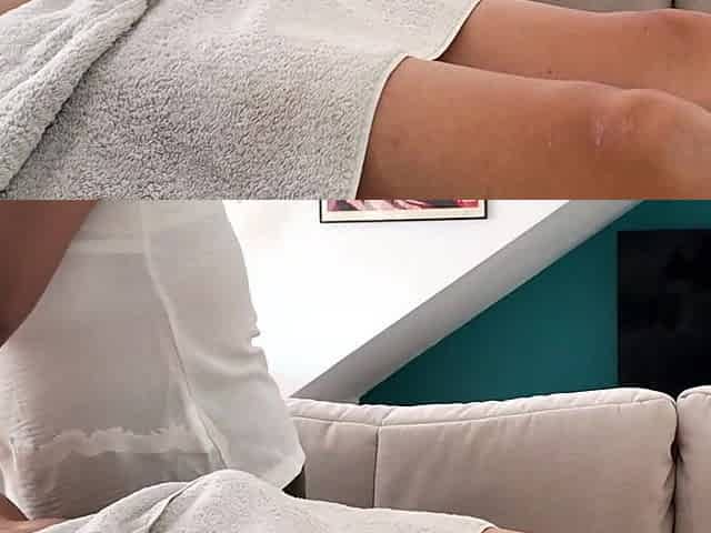 4K Oriental massage with cheerful ending