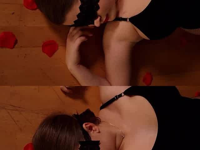 Valentine's Blindfold High Heels Dance