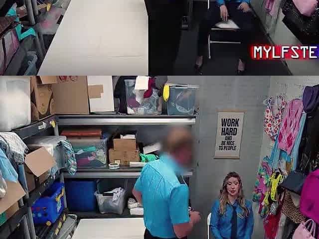 Come On Dude, We Do This To Shoplifters Not To Eachother (Detained Female Cop)