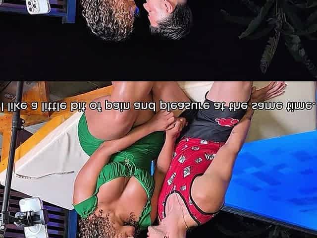 Stepmom Ebony Gets Fucked in Her Huge Round Ass by a Huge Cock Until She Cums