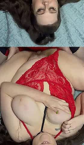 Thick Large Tit PAWG Chubby Cunt Creampie