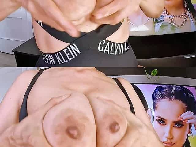 Hot Busty Webcam Babe Masturbate Solo