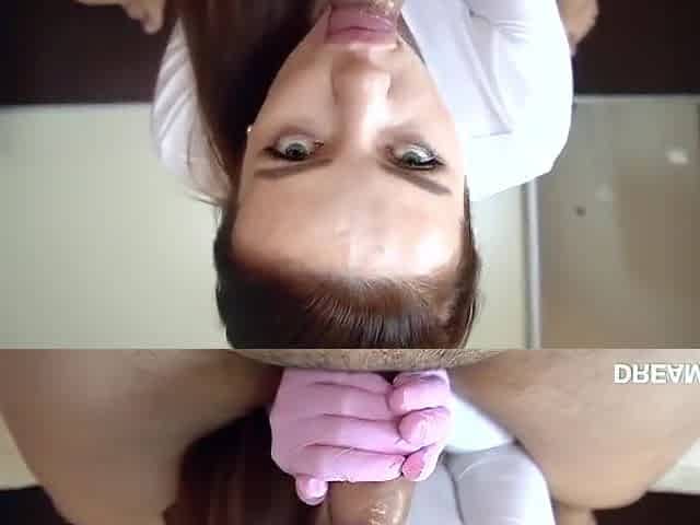 Luna Roulette - Girl In Gloves Doing Blowjob With Ending On Face Dreamer Xxx