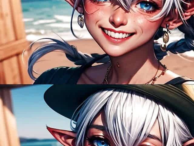 "AI generated Alisaie (Final Fantasy XIV)"