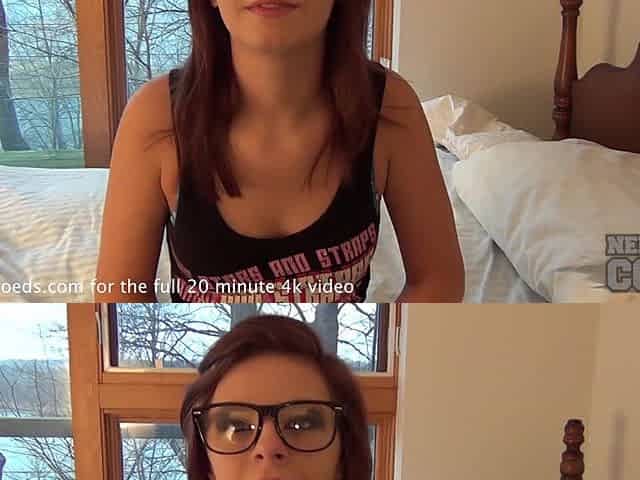 Naughty College Girl Kiki's First Time Video Ever