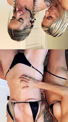 Mars Solo & Lora Cross Belly Button Worship - Mars Is Caught off Guard but Quickly Learns How Intense a Belly Button Orgasm Is