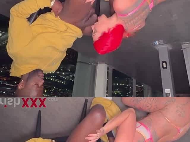 Roxi Keogh Midnight Balcony Vegas BBC Romp