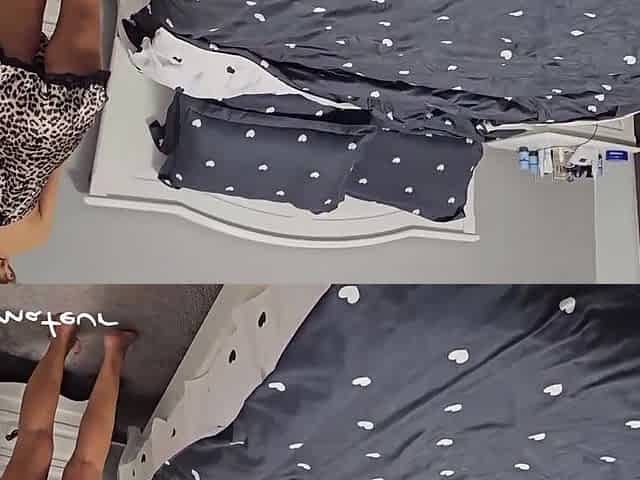 Stepmom Open His Legs for Her Spouse but Surprise is Stepson Penis