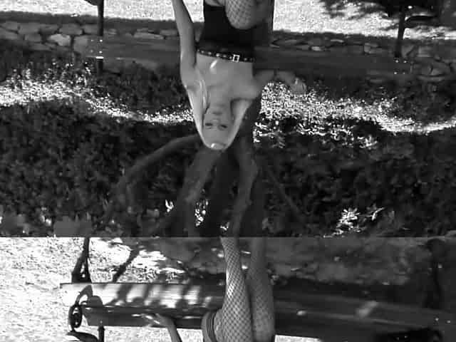 Zafira May EURO Cunt Creampie Mugur Outdoor Teasing, Twat screwing, bikini and high heels, Teaser#1