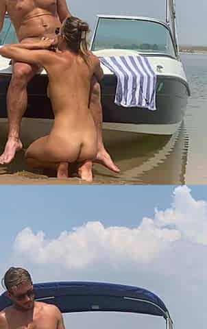 Amateur blonde doggystyle fucked hard