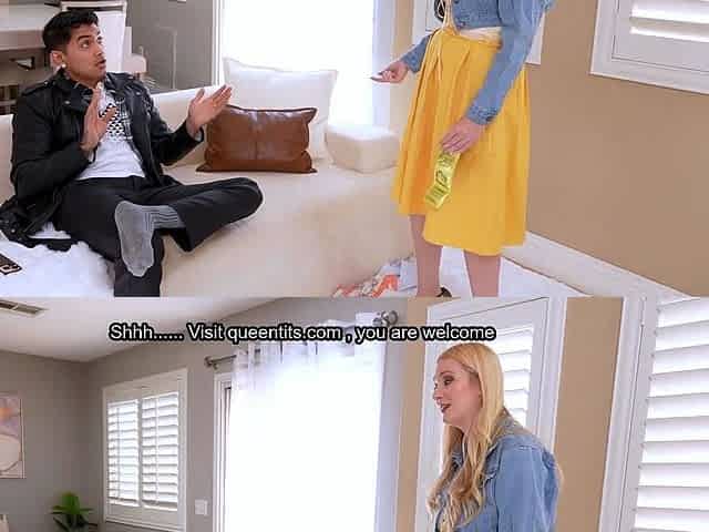 Cum inside my busty stepmom without a condom