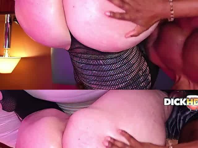 Brunette hair Floozy Twerking Elle Gets Her Giant Booty Spanked Then Bangs Coarse BBC