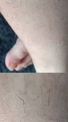Hairy Legs Tease All Your Senses
