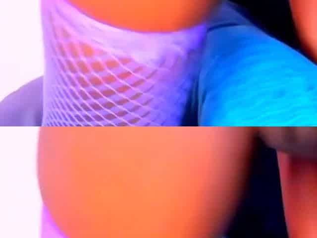 Black ruined by a sex toy