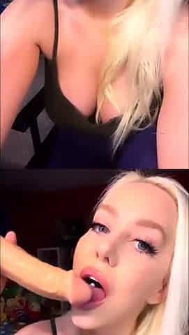 Milf blonde blowjobs