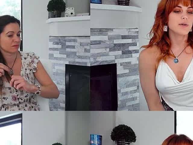 Amateur redhead MILF has facial