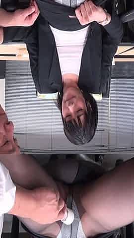 Tall Office Beauty. She Loses Control After Hours