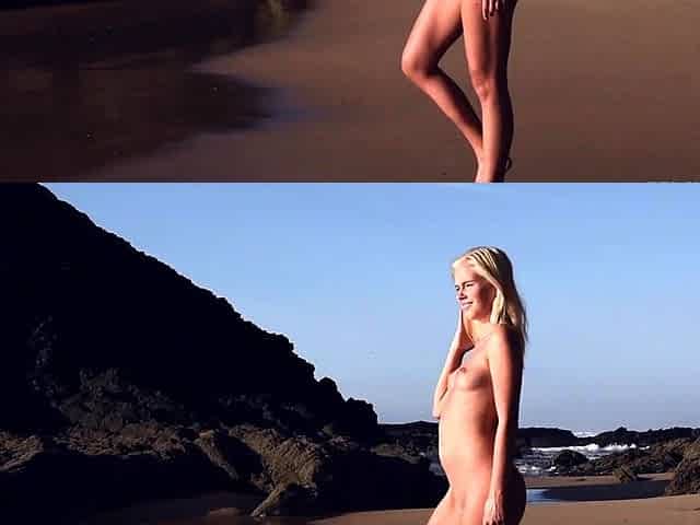 FEMJOY-Naked Beauty On The Beach