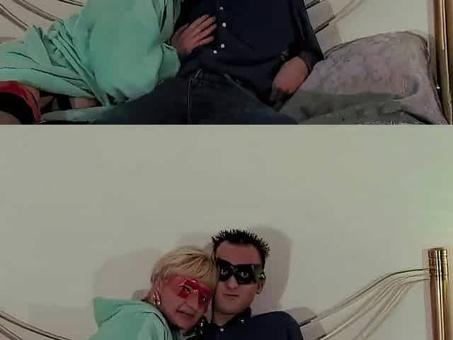 This Old Lady Loves to Lick Her Youthful Ally's Booty and Get Her Curly Cunt Permeated